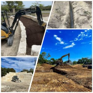 Misc grading and excavation projects